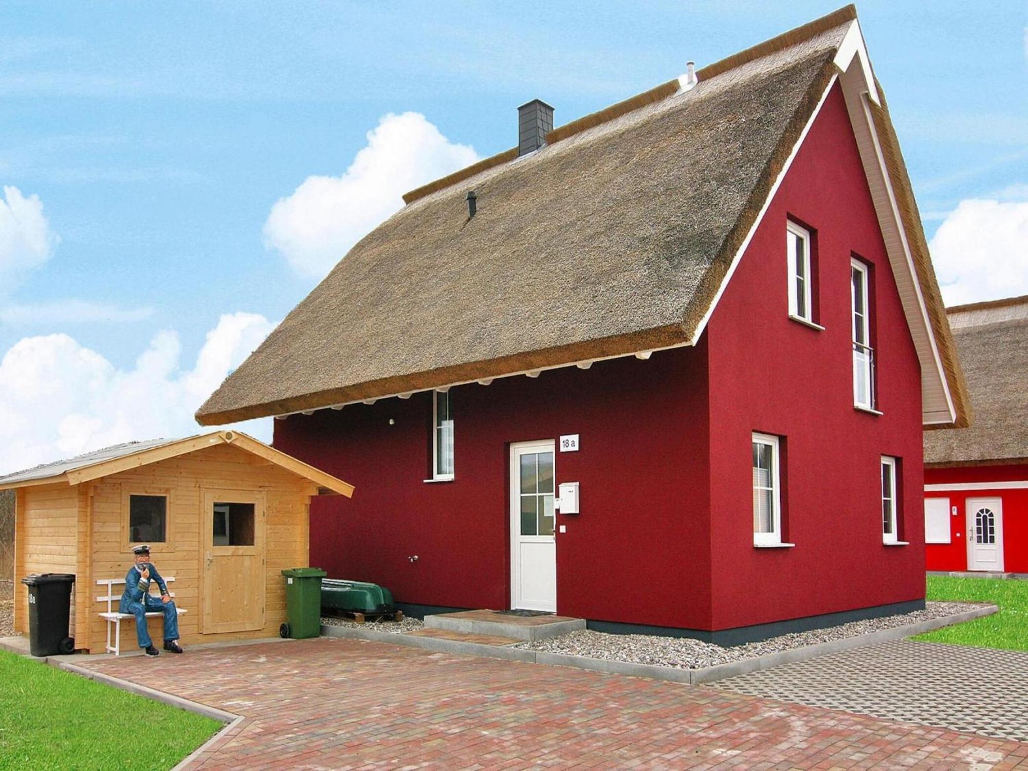Ferienhaus Lotsenhaus Am Breetzer Bodden In Vieregge Dış mekan fotoğraf